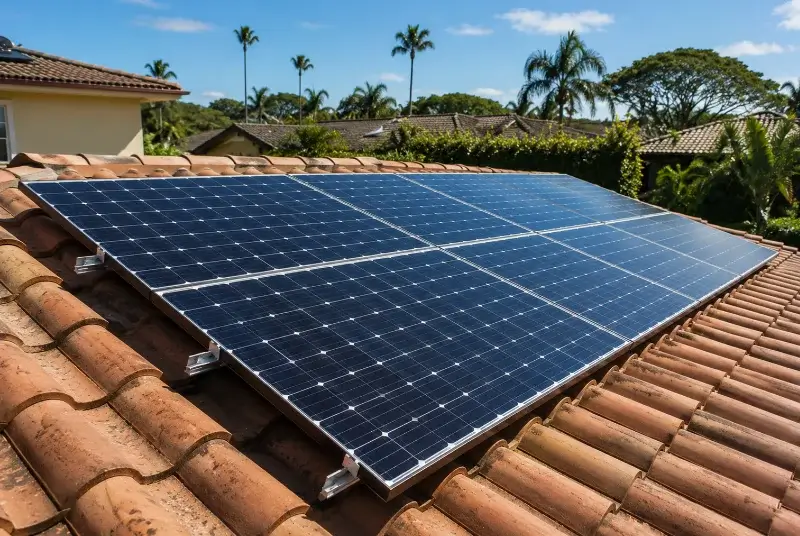 Installation de panneaux solaires à Puéchoursi