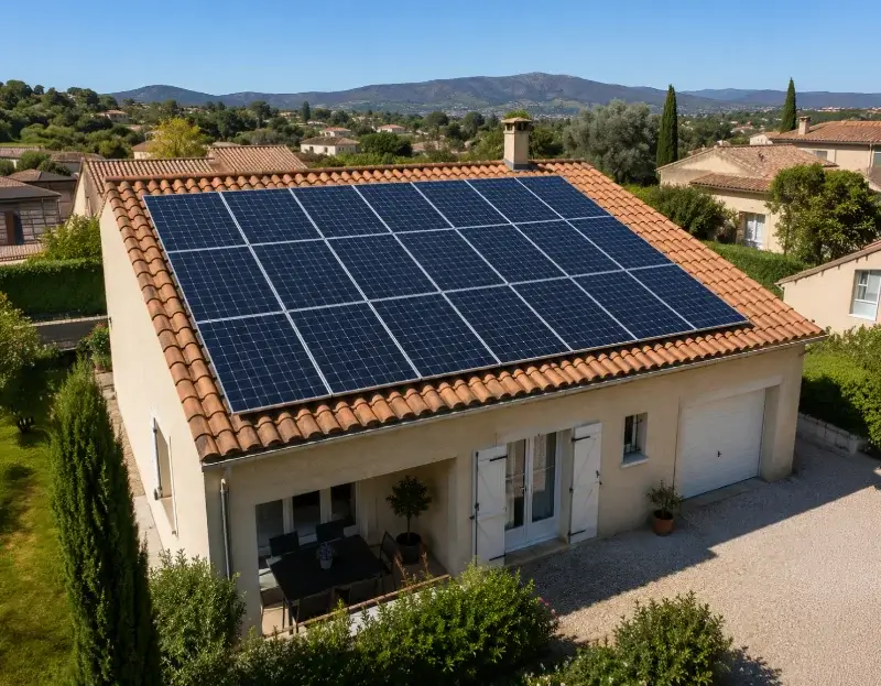 Prime à l'autoconsommation panneaux solaires Puéchoursi — aide financière de l'État